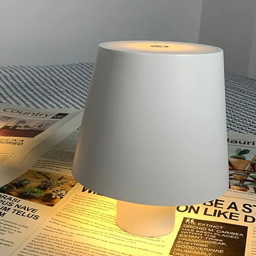 lampe bouteille vin table charge portable