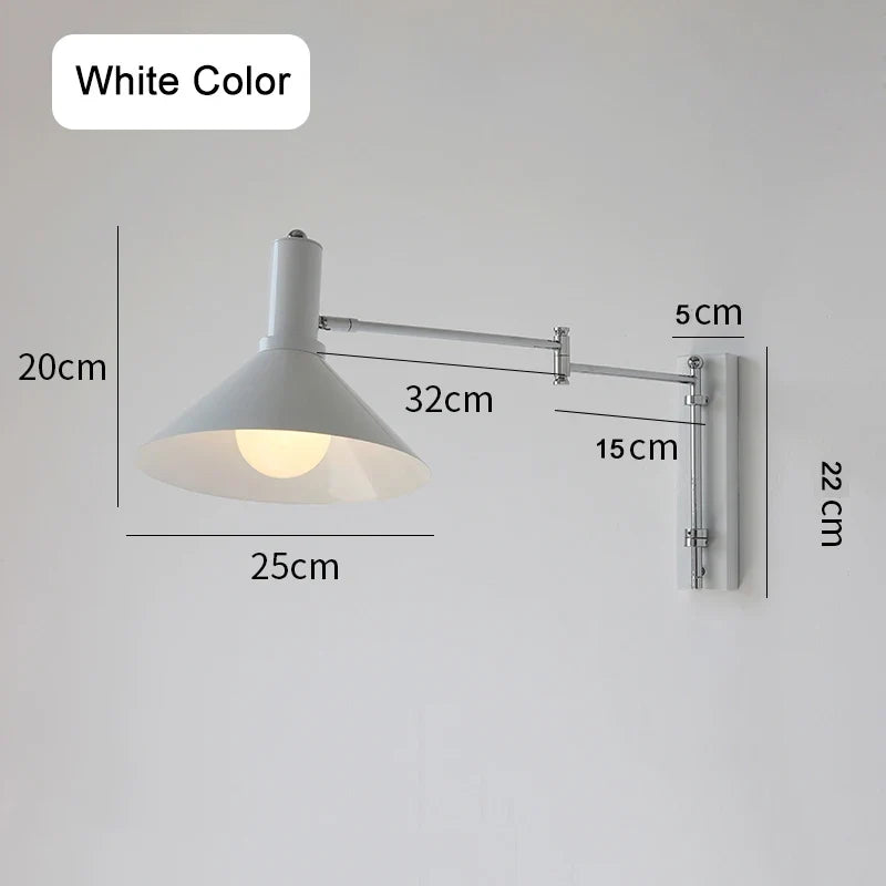 applique murale extensible pliable pour lecture led