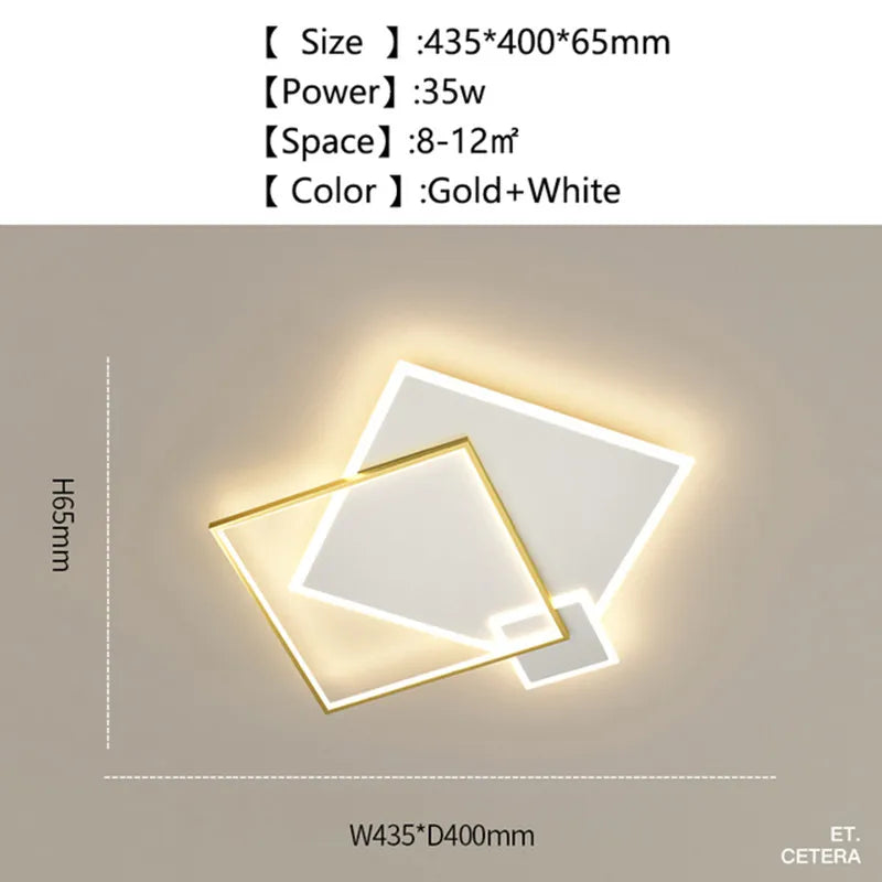 plafonnier led moderne pour décoration intérieure élégante et lumineuse