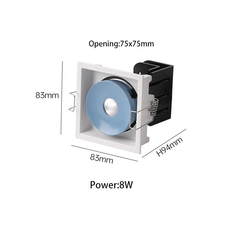 Saiyo – projecteur Led encastrable avec ange réglable