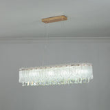 lustre moderne en cristal pour décoration haut de gamme