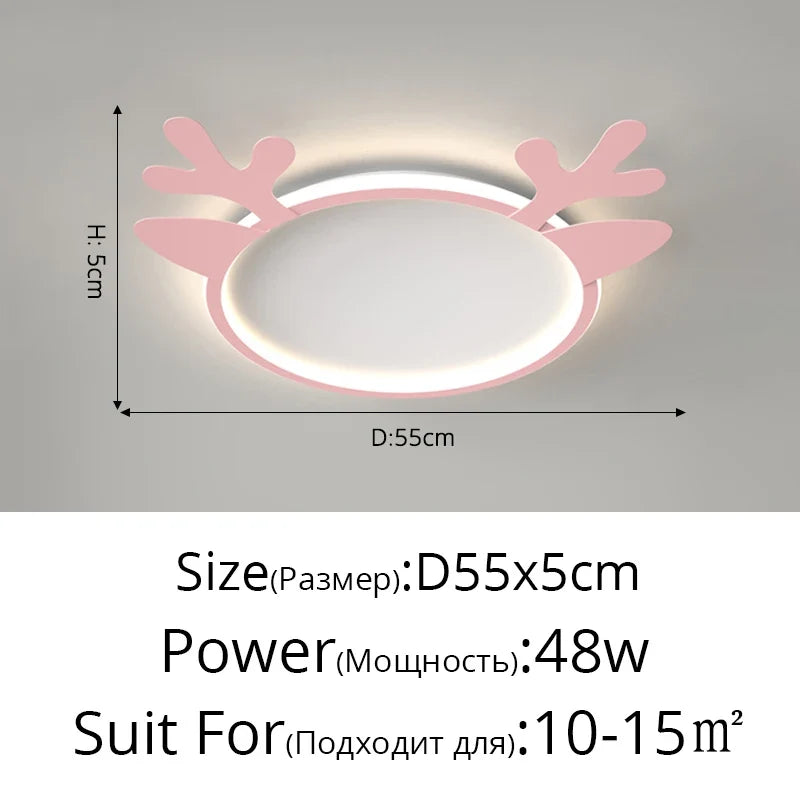 plafonnier led moderne pour éclairage intérieur décoratif