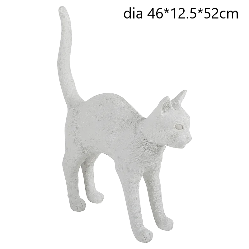 lampe de bureau esthétique en résine pour animaux décorative
