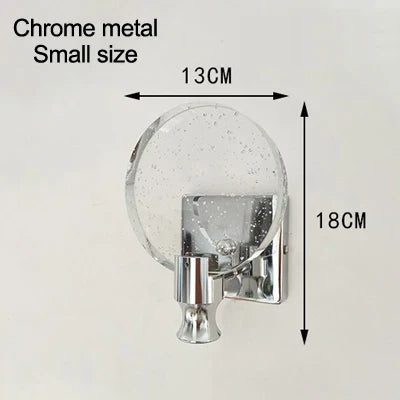 applique murale de luxe en cristal pour intérieur élégant