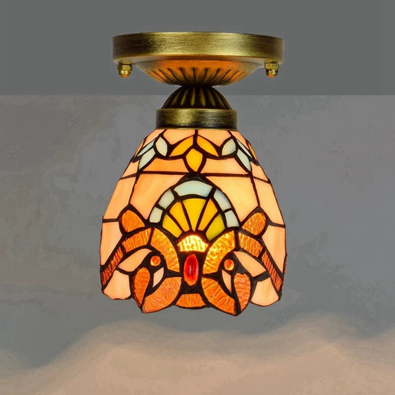 plafonnier moderne en éclairage led nordique pour balcon et allée