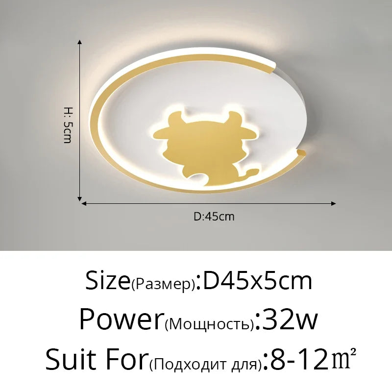 plafonnier led moderne pour éclairage intérieur décoratif