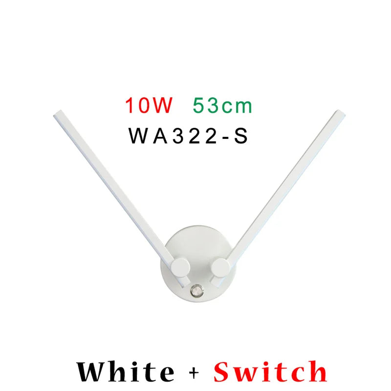 applique murale led minimaliste rotative librement réglable