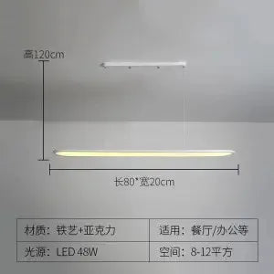 suspension led minimaliste moderne pour un éclairage design