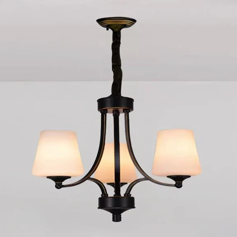 Lustre led design moderne luminaire décoratif d'intérieur