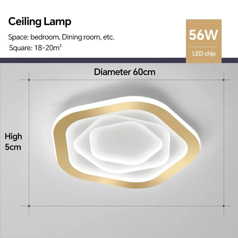 plafonnier led moderne pour décoration intérieure élégante et contemporaine
