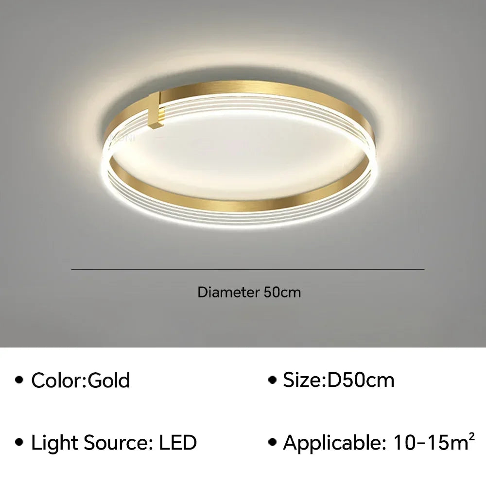 lustre moderne à leds pour intérieur décoration maison