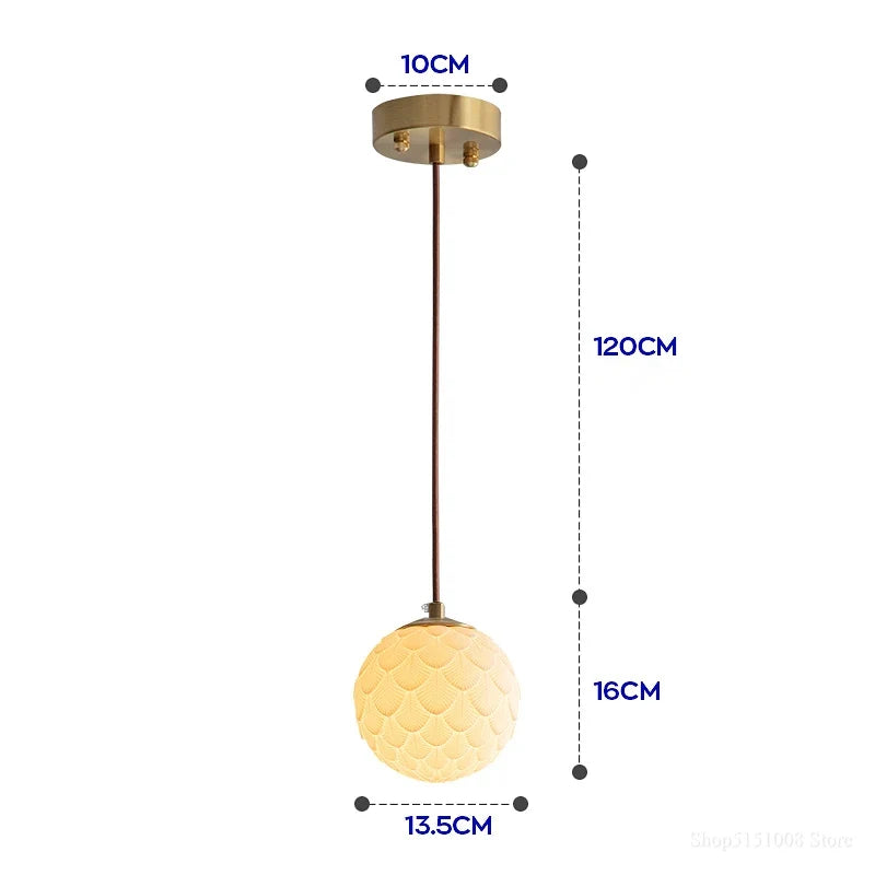 lampe en céramique style japonais pour restaurant et bar