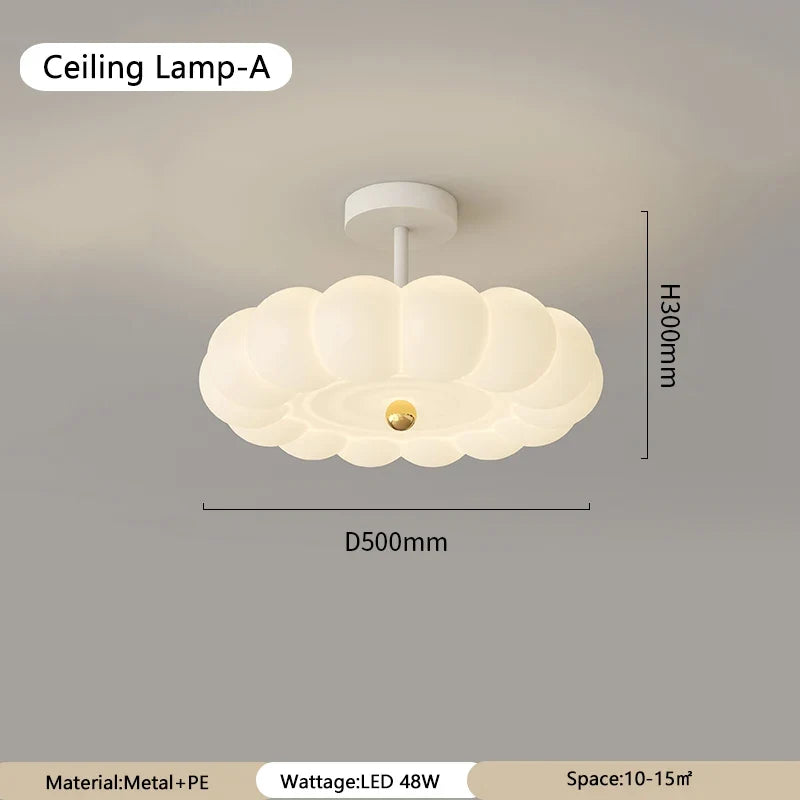 lustre moderne led avec suspension couronne option télécommande