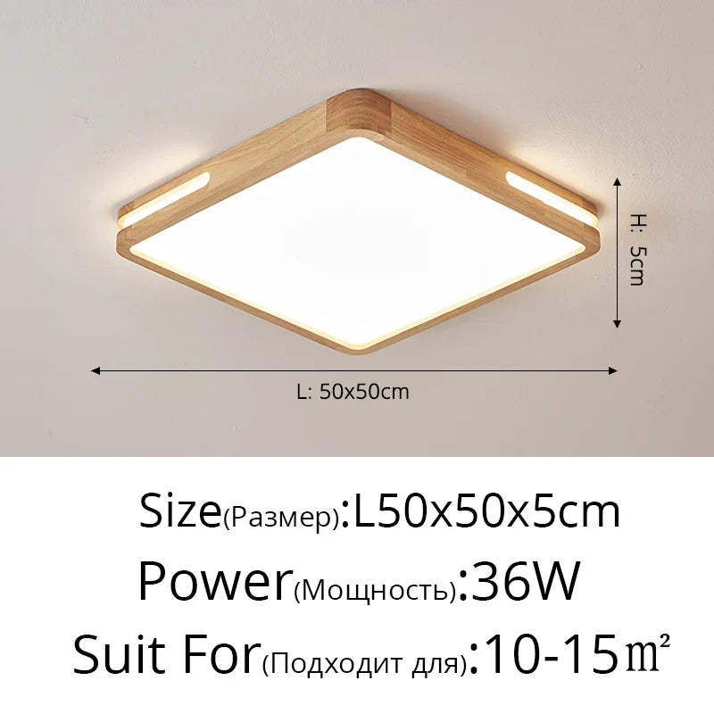 lampe de salon moderne style bûche plafonniers combinaison