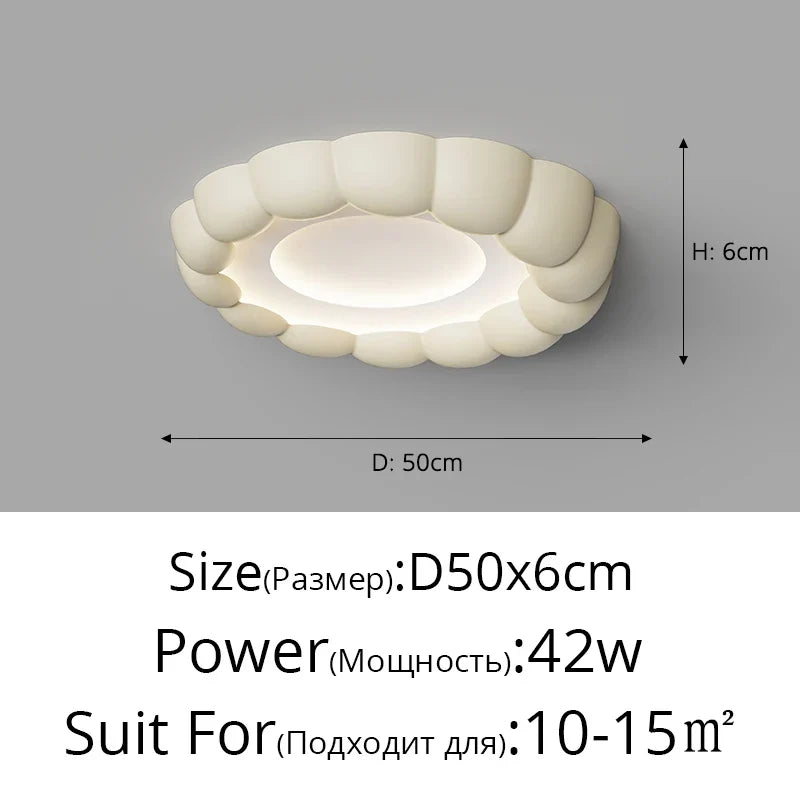 simple plafonnier moderne créatif style bulle protection des yeux chaud