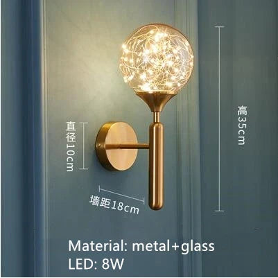 suspension LED en verre transparent design moderne réglable en hauteur