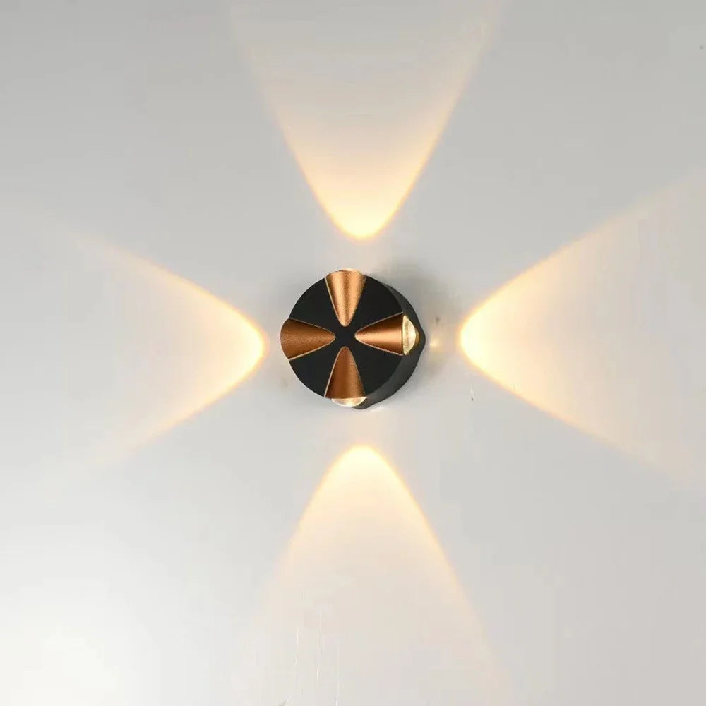 applique murale led design décoratif pour intérieur ou extérieur