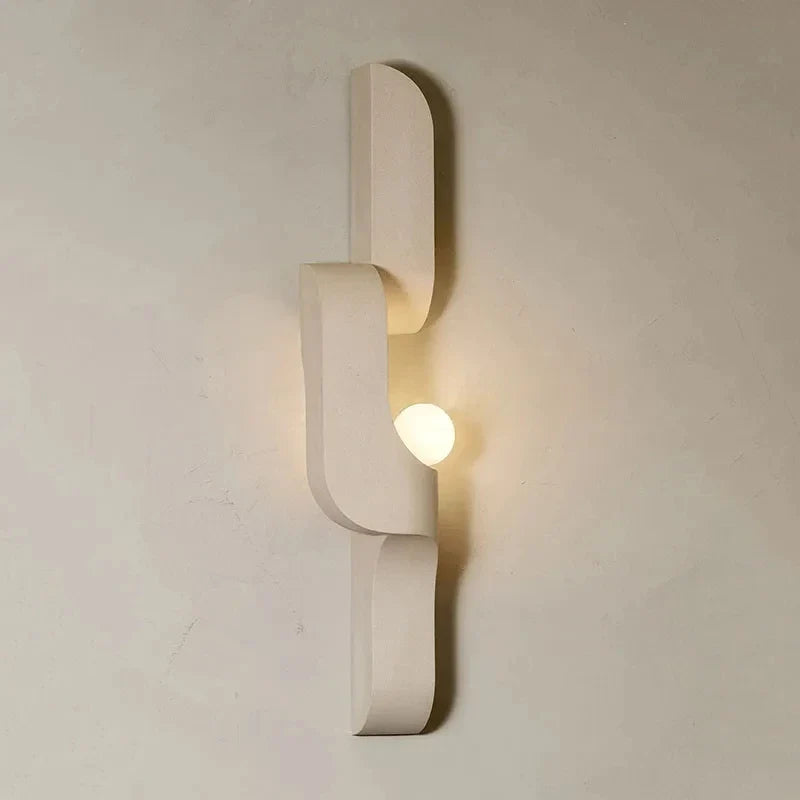 applique murale géométrique minimaliste moderne pour fond de tv