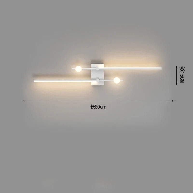 Minimalist Design Led Wall Light Sconce Lamp 80cm Indoor