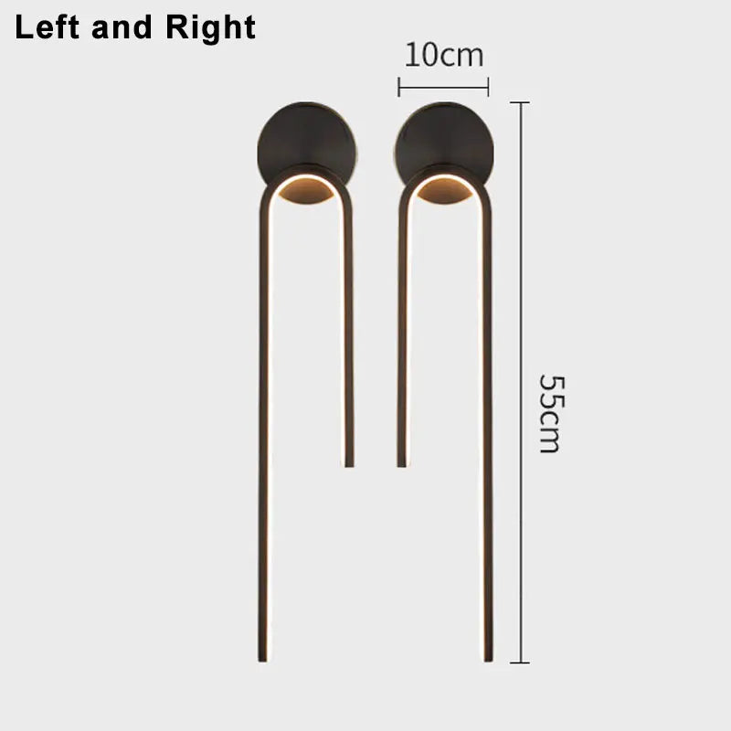 applique led moderne intérieur décor lumière