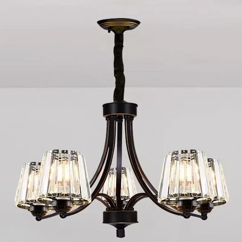 Lustre led design moderne luminaire décoratif d'intérieur