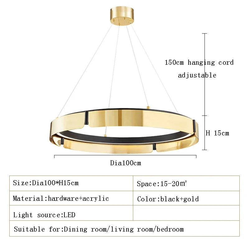 plafonnier led rond design moderne minimaliste luminaire