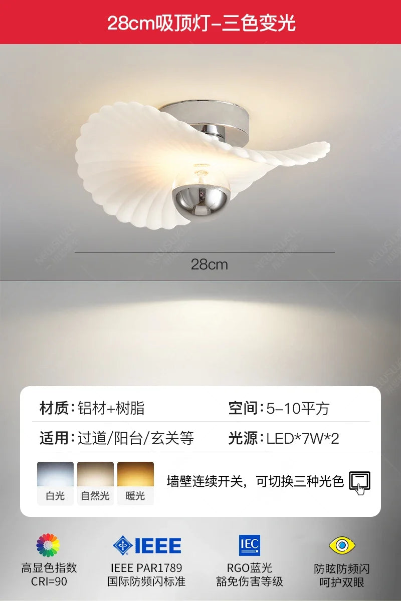 suspension en résine au design minimaliste moderne pour intérieur et extérieur