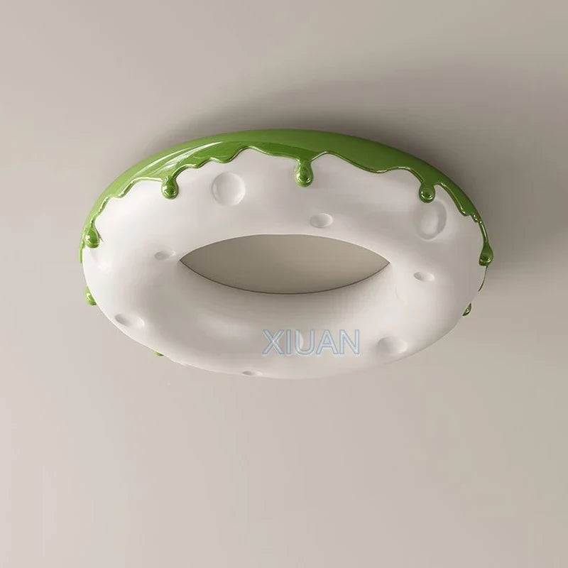 lustre donuts lampe ronde à bulles pour enfants protection des yeux