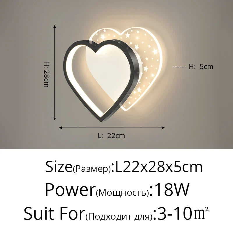 applique murale star point de luxe minimaliste et moderne