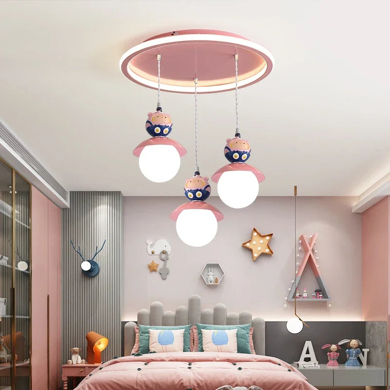 plafonnier led créatif à spectre complet pour décoration enfant