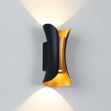 10W 20W 30W up down led wall lamp warm white or white 6000k wall light with black or white wall sconce housing AC85-265V
