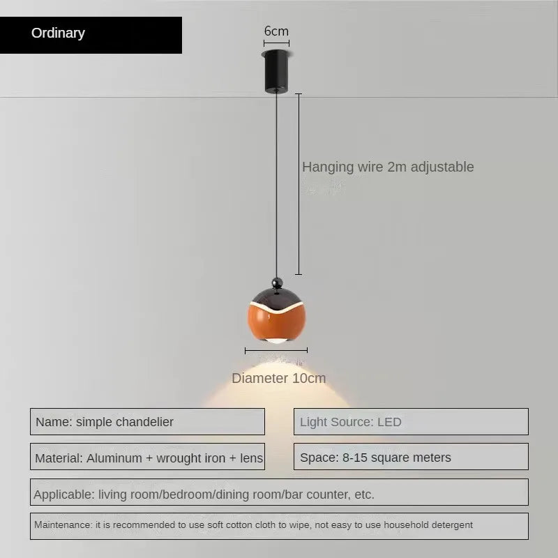 lustre à led pour décorer divers espaces intérieurs et extérieurs