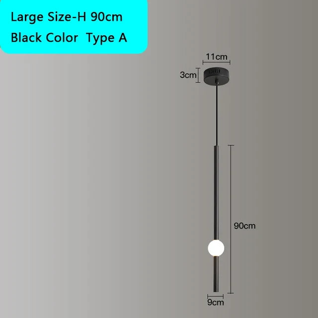 suspension led moderne pour éclairage intérieur créatif