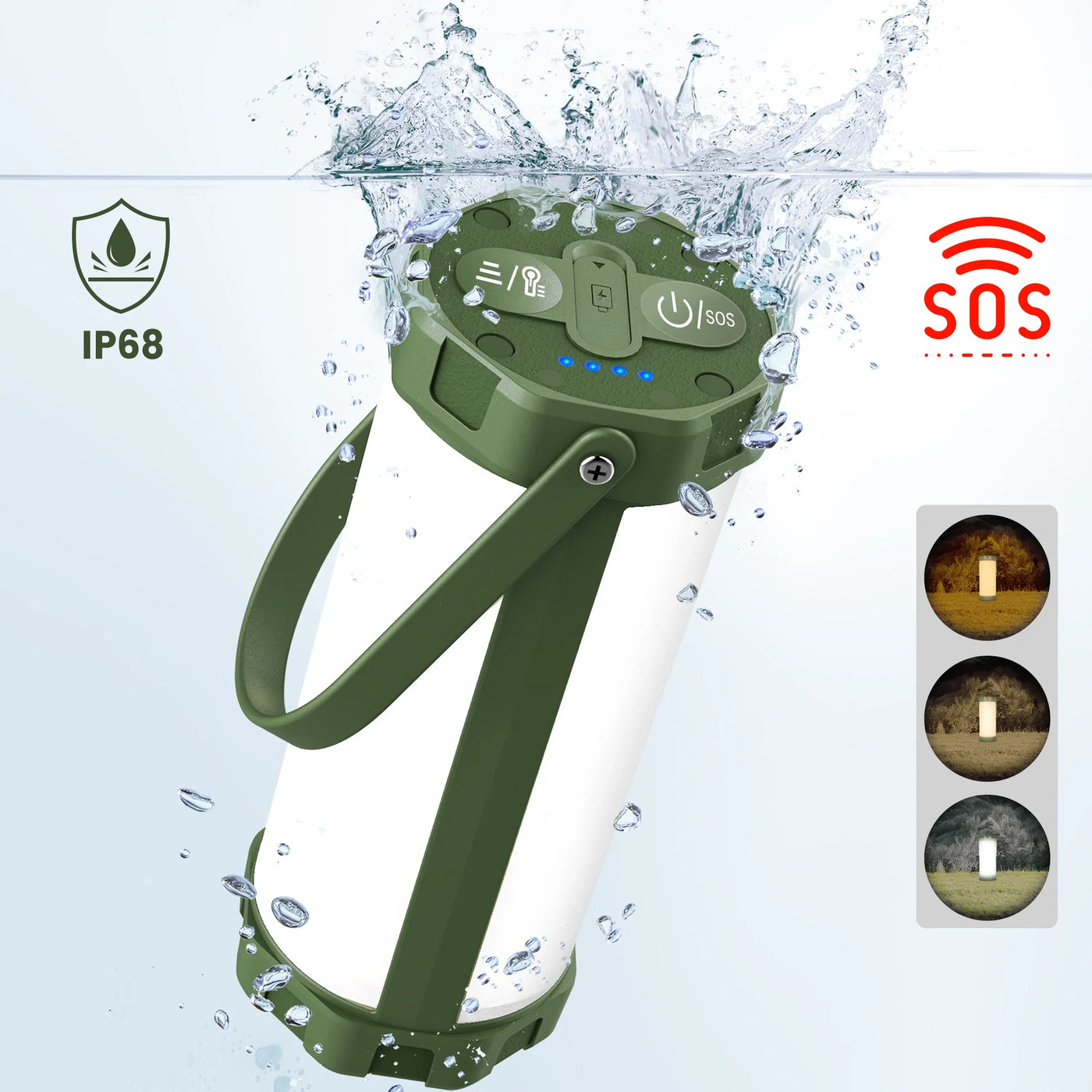 lampe de camping rechargeable 106 led portable et pratique