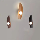 applique murale led design feuille en acrylique moderne décoration intérieure