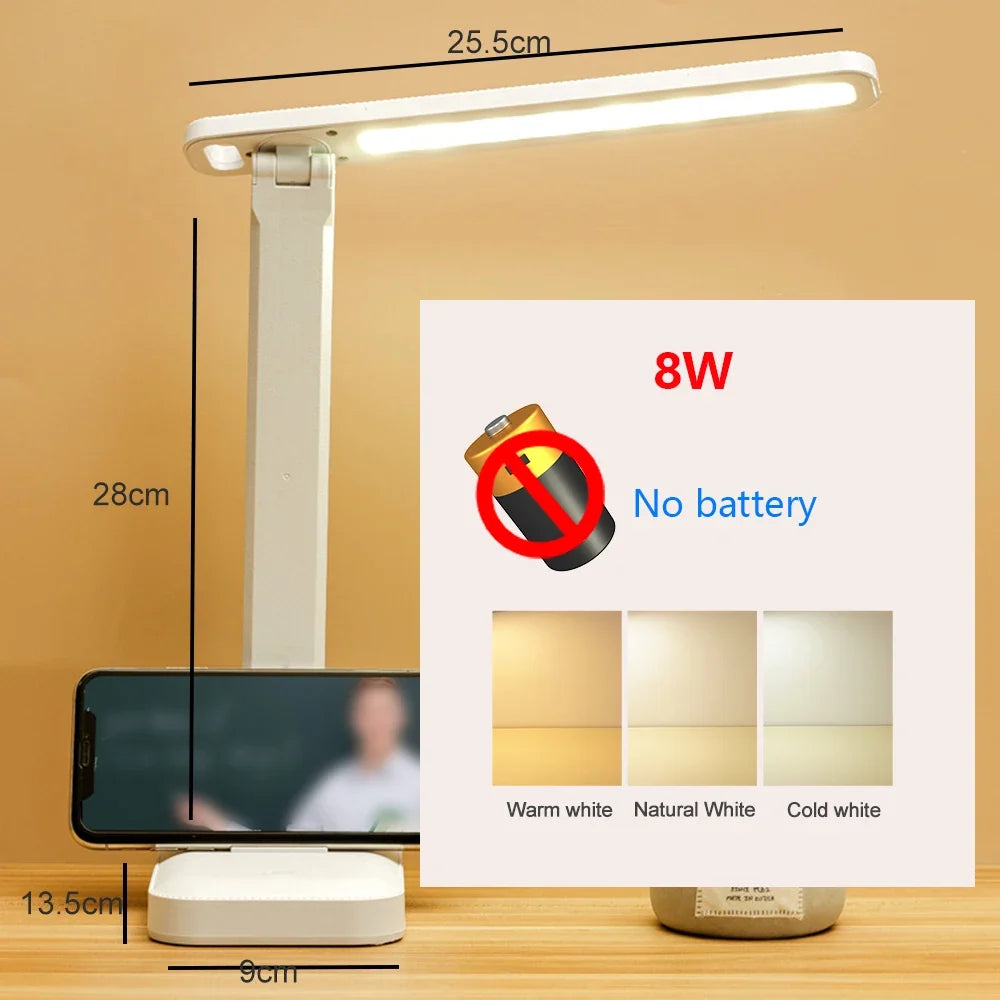 lampe de bureau led tactile usb gradation protection yeux