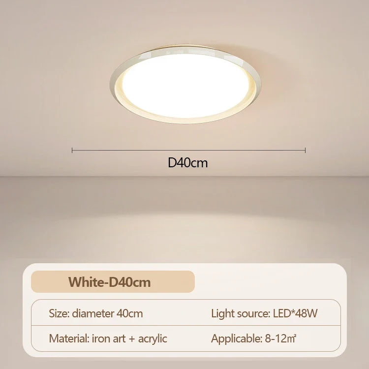 plafonnier led ultra mince design moderne pour décoration intérieure