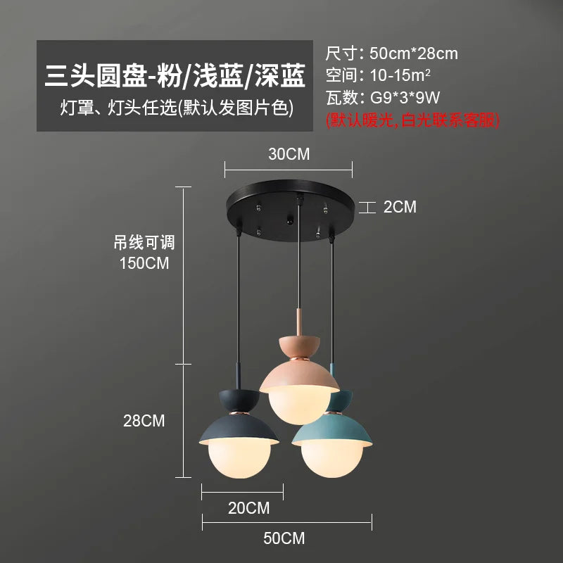 lampe de chevet moderne nordique créative pour décoration intérieure