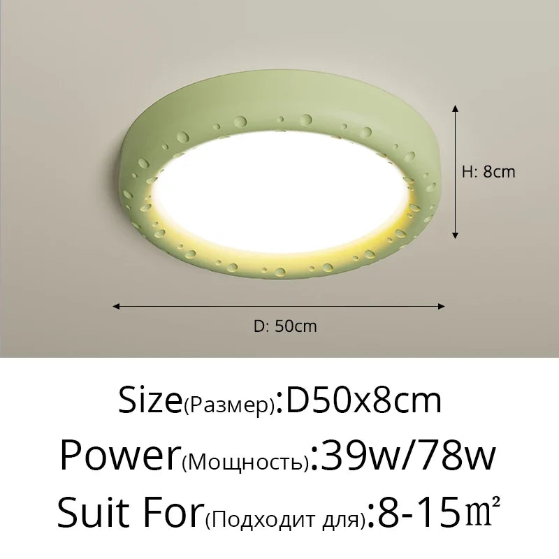 lampe à led de style crème pour protection des yeux