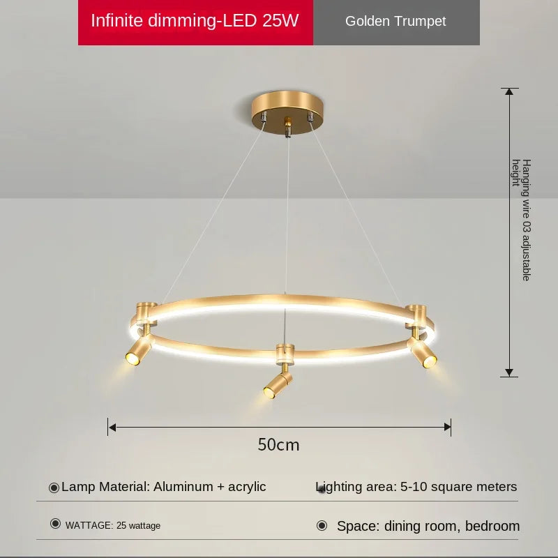 lustre postmoderne créatif multi angle pour hôtel boutique