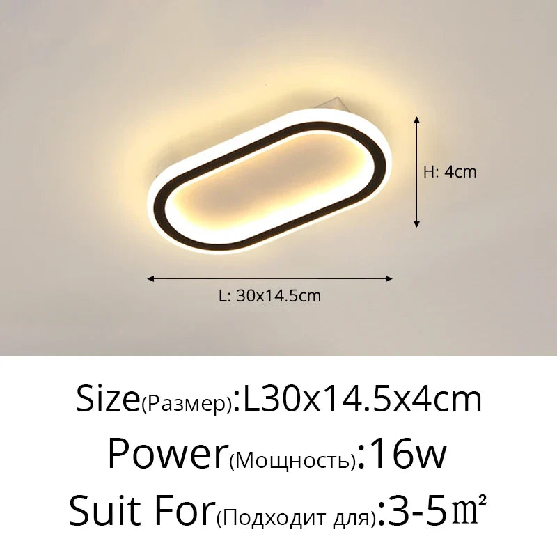 lustre moderne avec bande led robuste pour éclairage intérieur