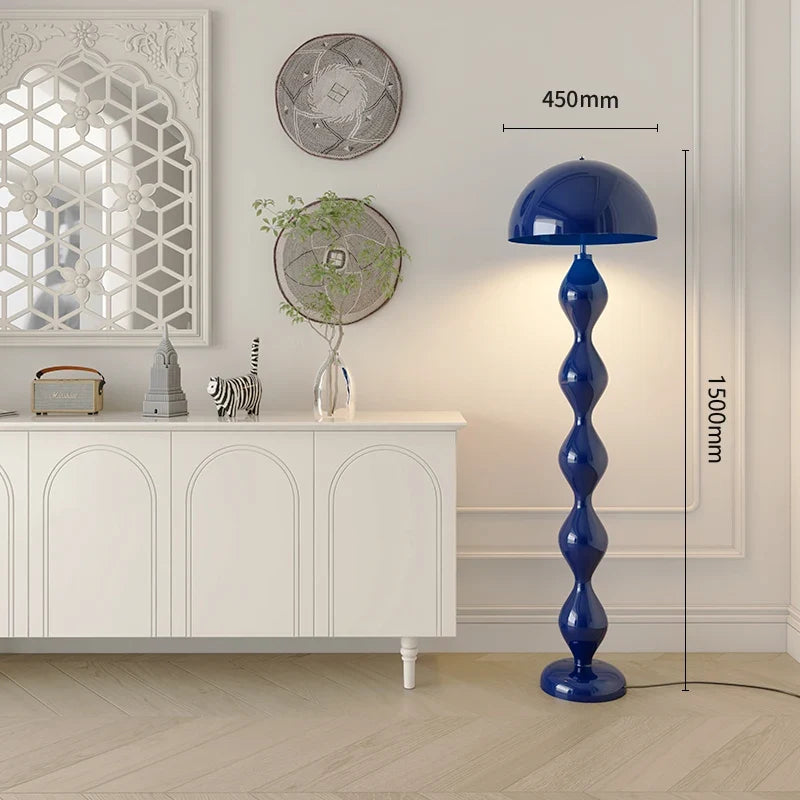 lampadaire butter gourd design créatif interrupteur à pied haut niveau