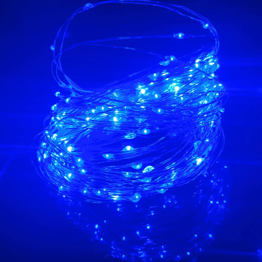 guirlande lumineuse led usb étanche pour décorations de fête