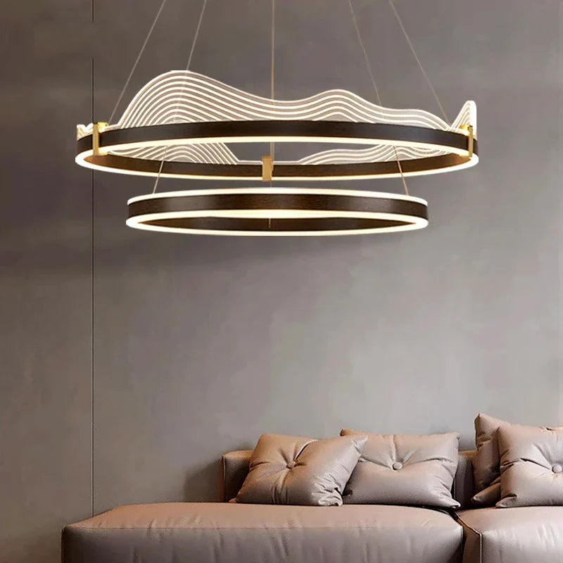 suspension moderne pour éclairage intérieur design élégant