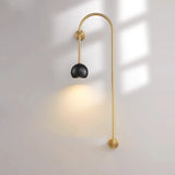 applique murale en cuivre style italien pour intérieur élégant