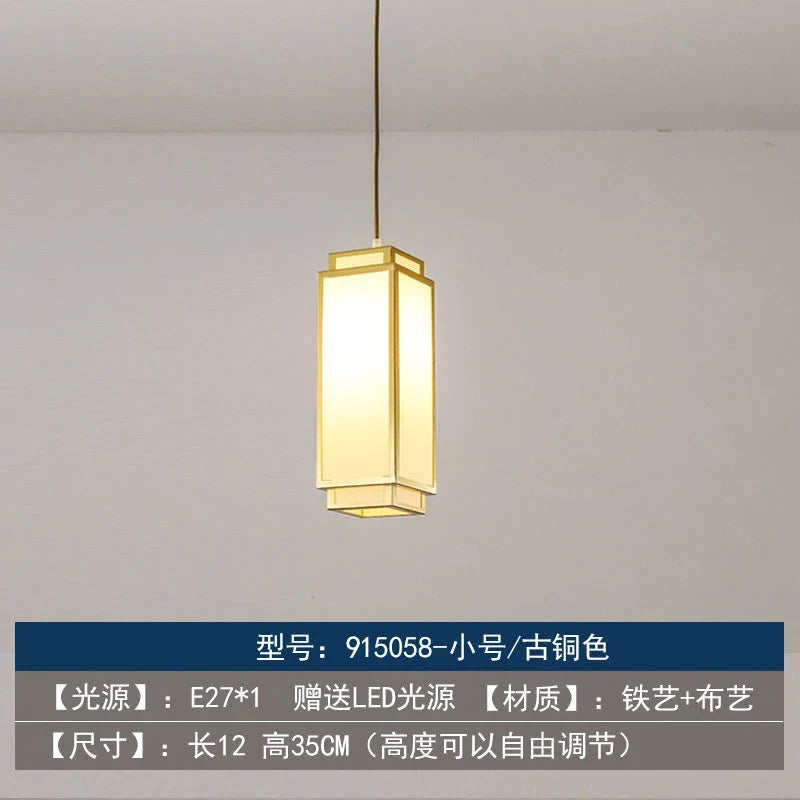 lustre chinois rétro style chinoiserie pour un éclairage élégant