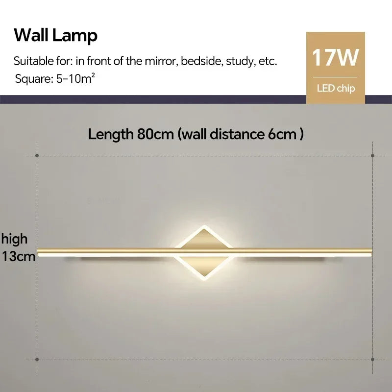 applique murale led moderne pour décoration intérieure élégante