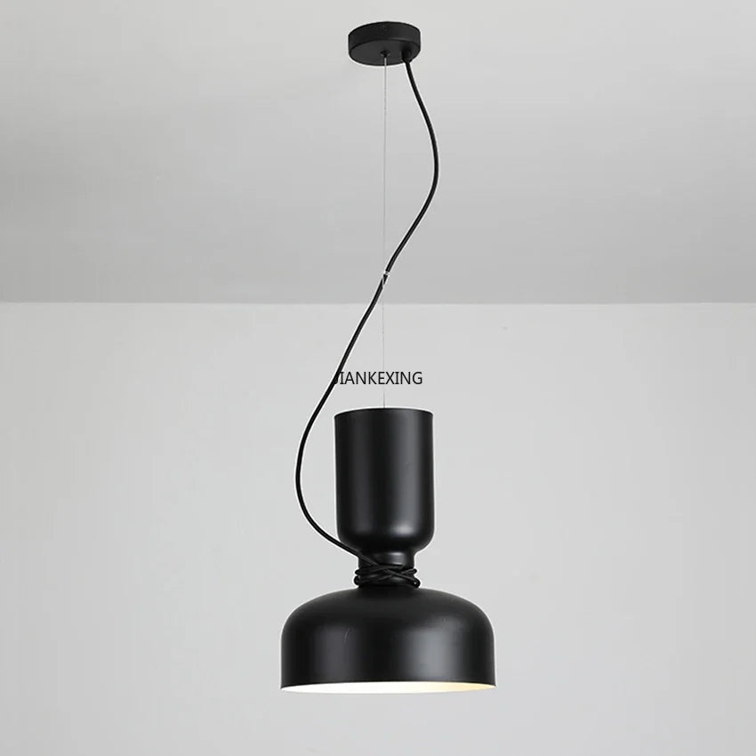 lustre d'art créatif danois en fer forgé idéal pour restaurant