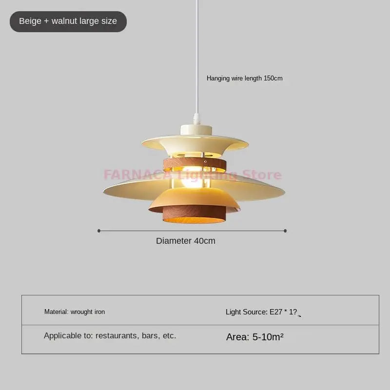 lustre design nordique créatif style japonais pour bar et salon