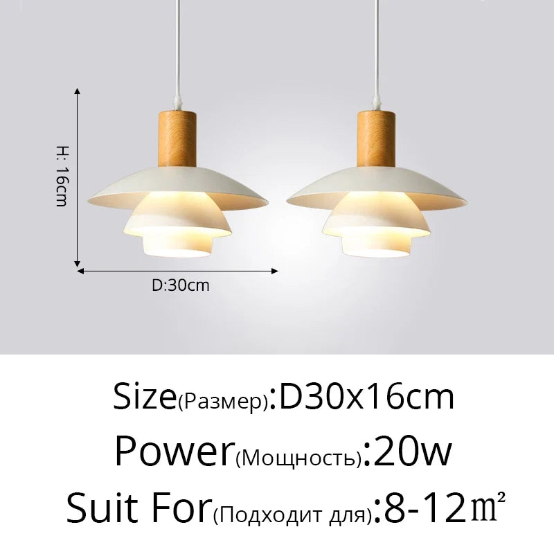 lustre nordique wabi-sabi design classique danois ph3/4 pour restaurant et bar
